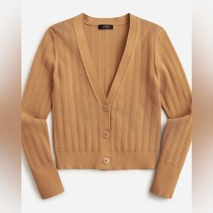 J.Crew Supersculpt V-neck cardigan sweater